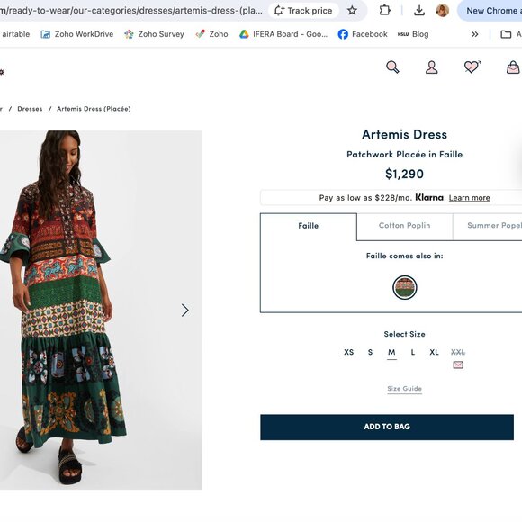 La DoubleJ Artemis Dress - excellent condition - Picture 3 of 5